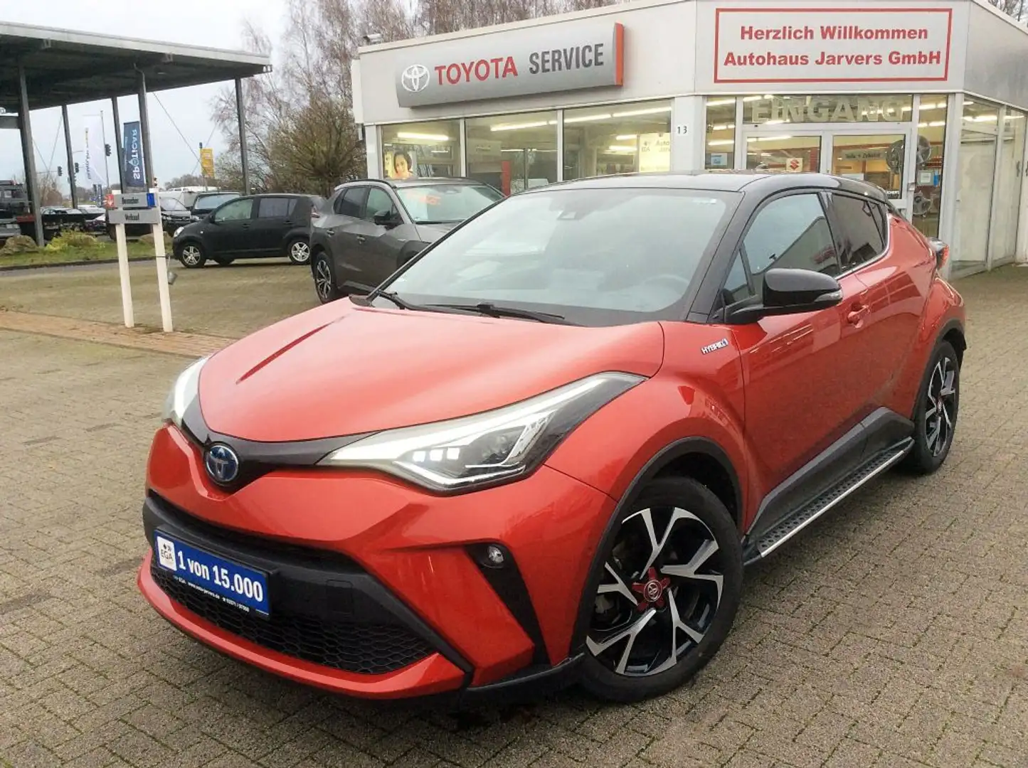 Toyota C-HR 2.0 Hybrid Team Deutschland *Designpaket* Rot - 1