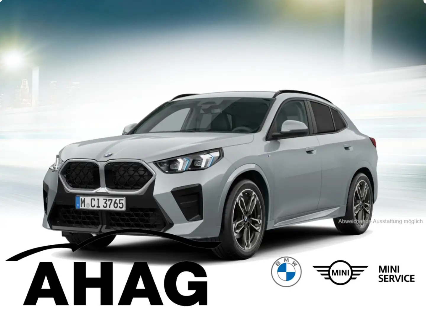 BMW X2 sDrive20i Steptronic DCT M Sportpaket AHK Grau - 2