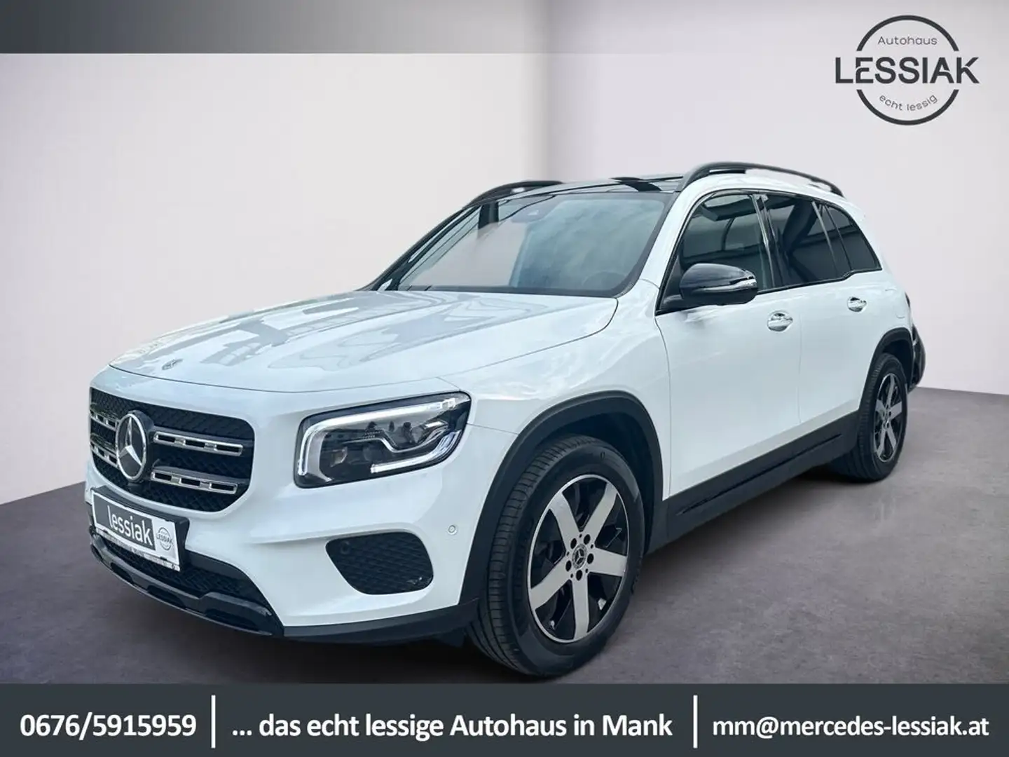 Mercedes-Benz GLB 200 d 4M | Pano-SD | Distronic | 360° Kamera Weiß - 1