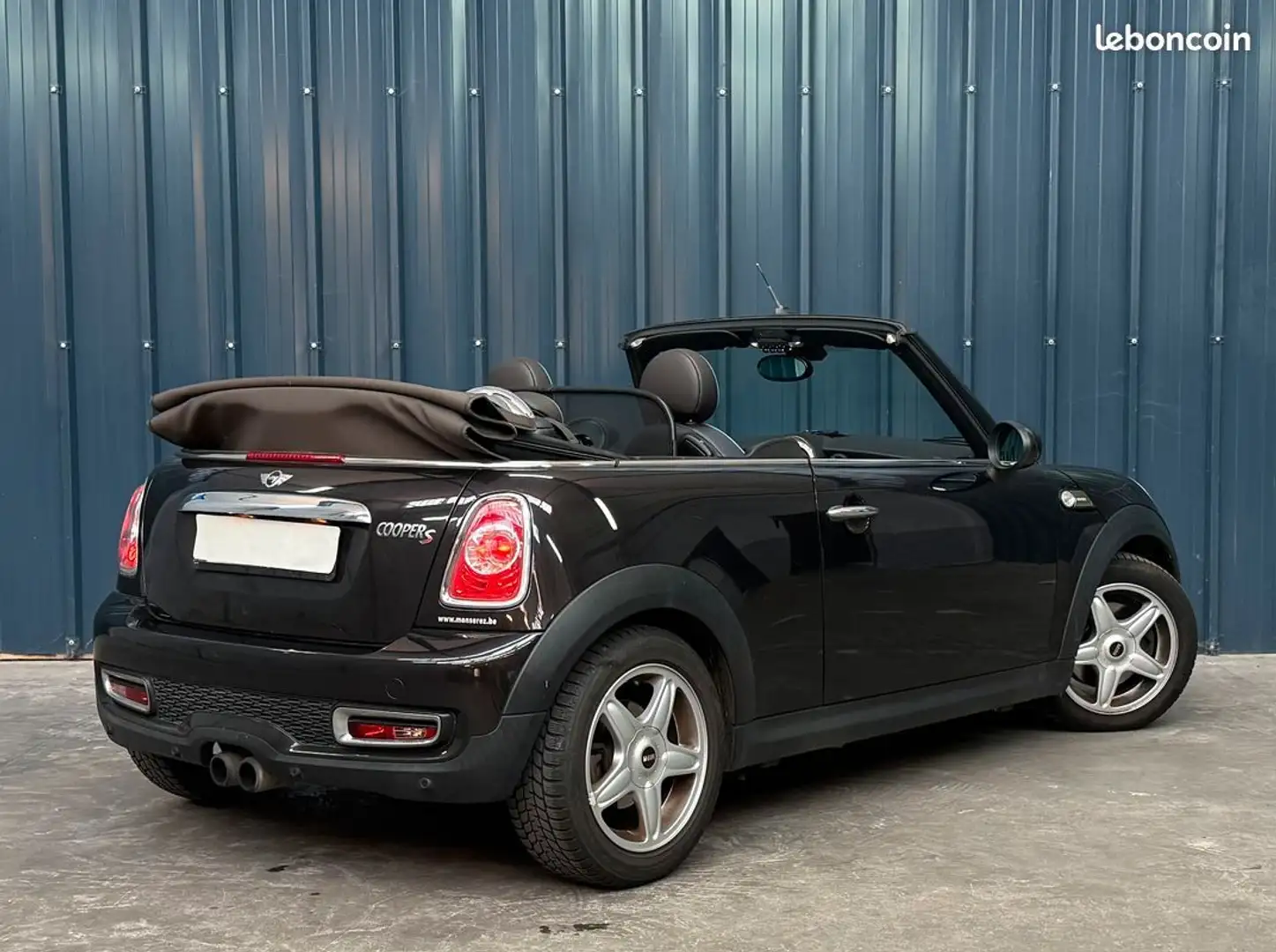 MINI Cooper S Cabriolet finition High gate 184 ch Garantie 12 mois Siège cuir Feux xénon Jante Radar Ar - 2