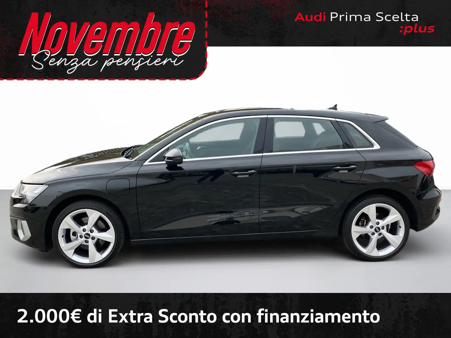 Audi A3 sportback 40 1.4 tfsi e business advanced s-tronic Schwarz - 2