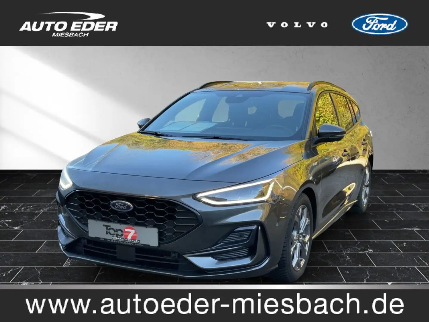 Ford Focus ST-Line Bluetooth Navi LED Klima el. Fenster Grau - 1