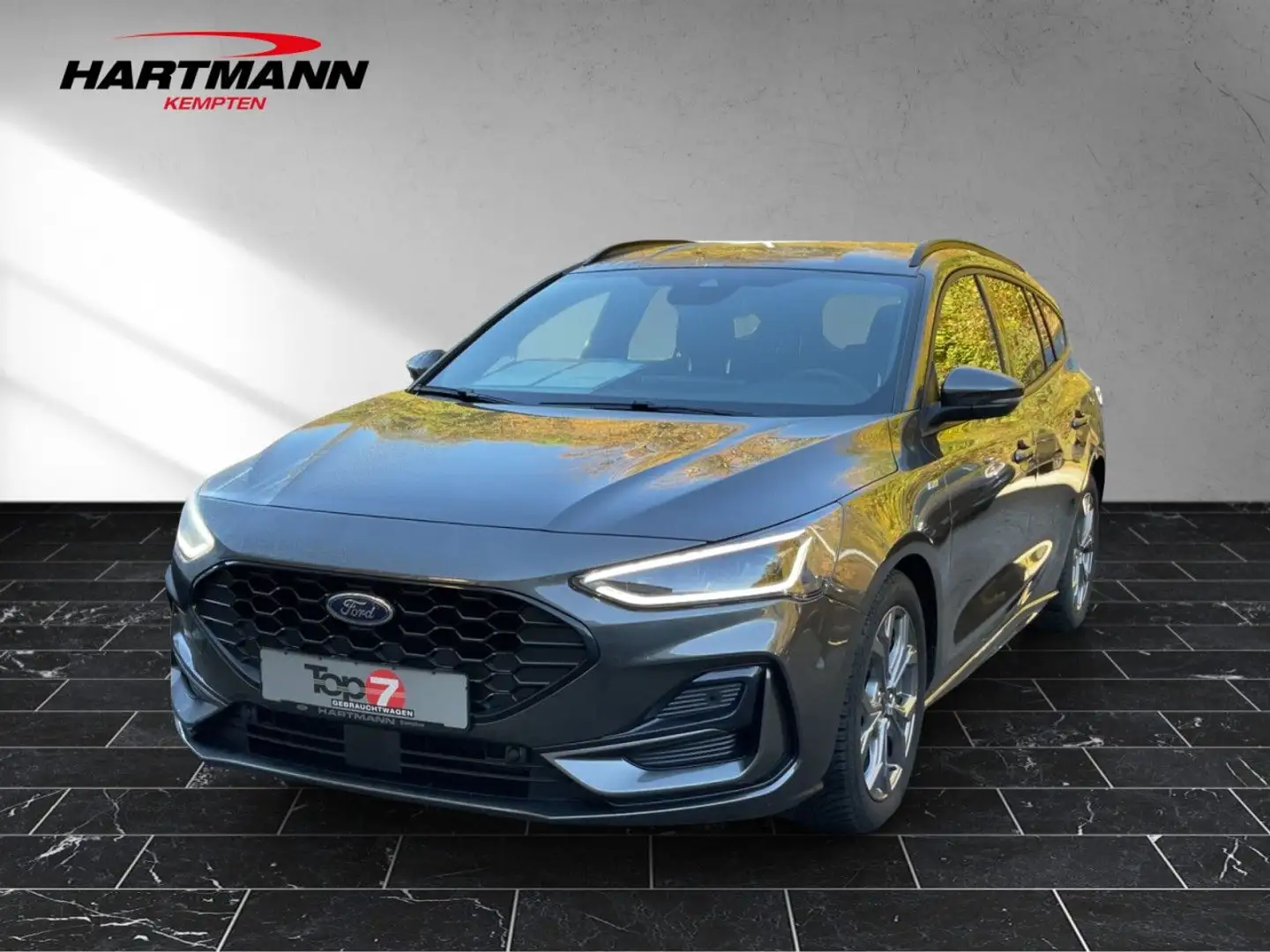 Ford Focus ST-Line Bluetooth Navi LED Klima el. Fenster Grau - 2