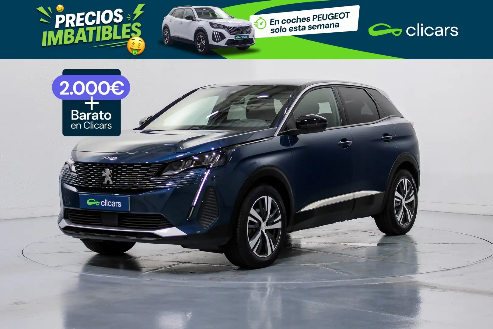 Peugeot 3008 Hybrid 136 Allure eDCS6 Azul - 1
