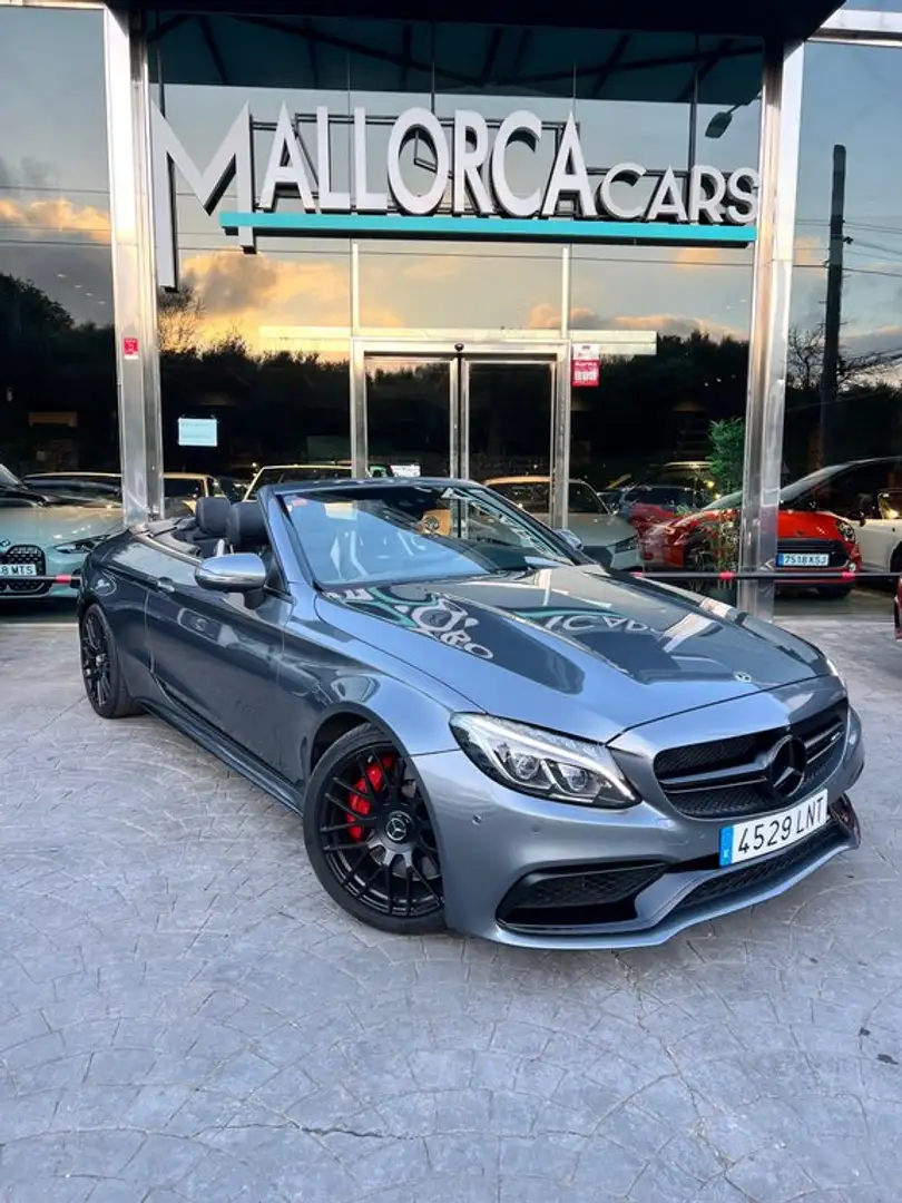 Mercedes-Benz C 63 AMG Cabrio Mercedes-AMG S Gris - 2