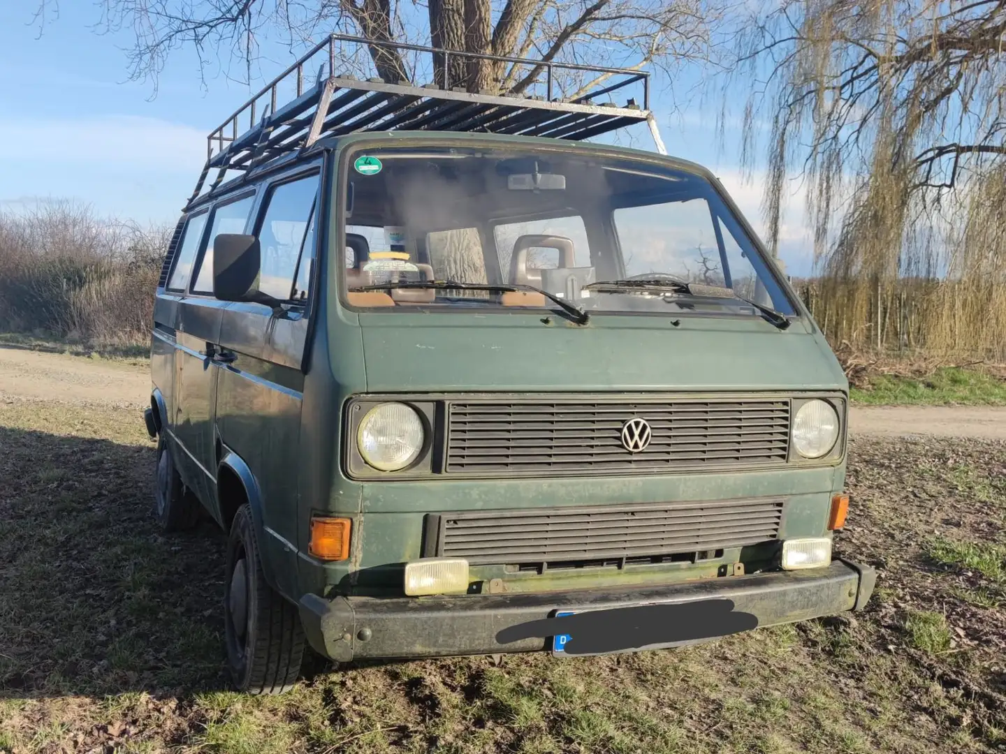 Volkswagen T3 Зелений - 1