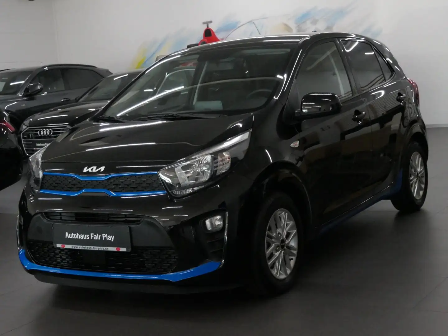 Kia Picanto Dream Team Aut. Navi/KAMERA/CARPLAY/1.HD Negro - 1