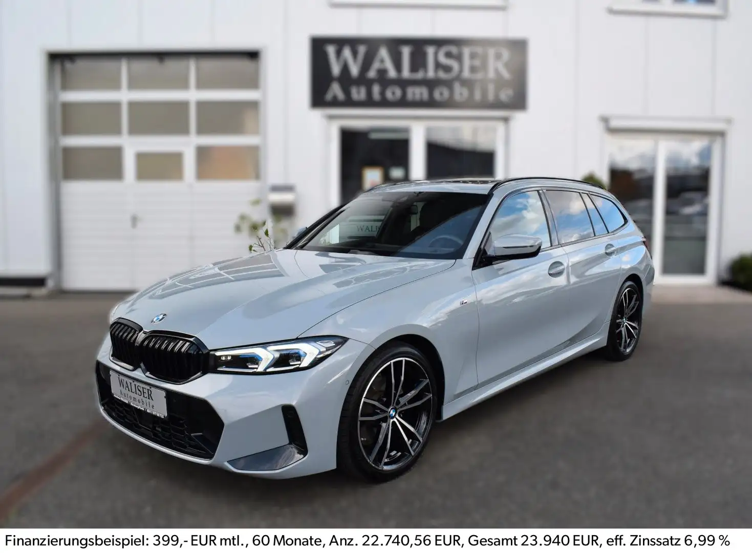BMW 320 d xDrive Touring M Sport *HeadUp*Pano*ACC* Grau - 1