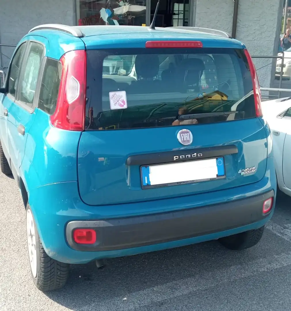Fiat Panda 0.9 t.air natural power Lounge 80cv Blu/Azzurro - 2
