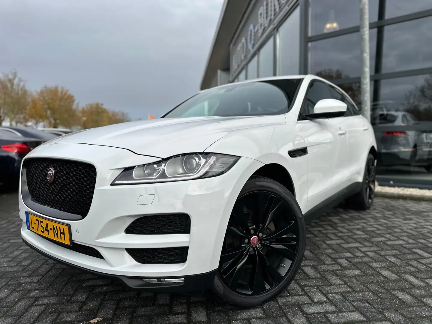 Jaguar F-Pace 2.0 Portfolio AWD 25t | Automaat | Panorama | Stoe Blanco - 2