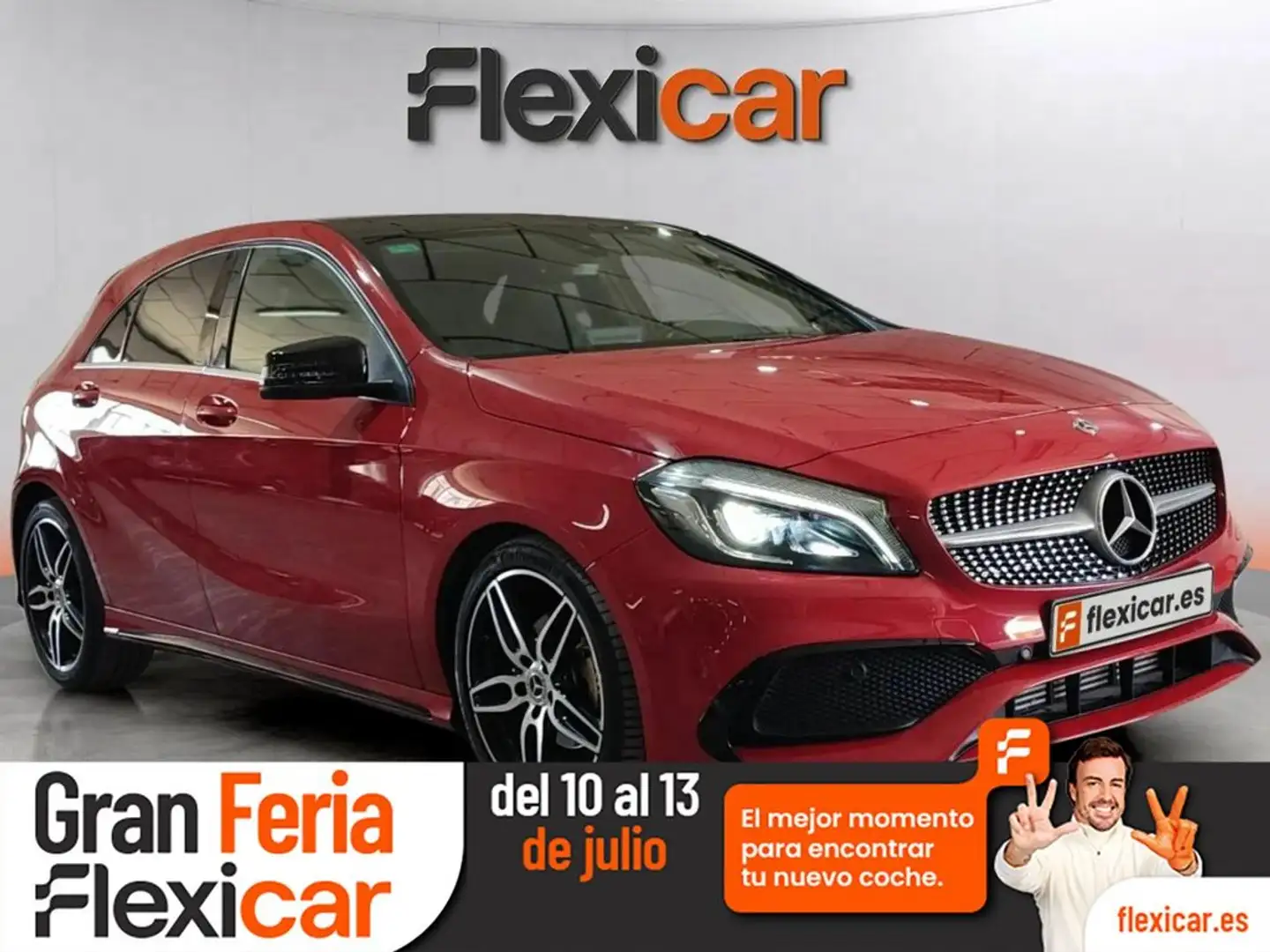 Mercedes-Benz A 200 d Rojo - 1
