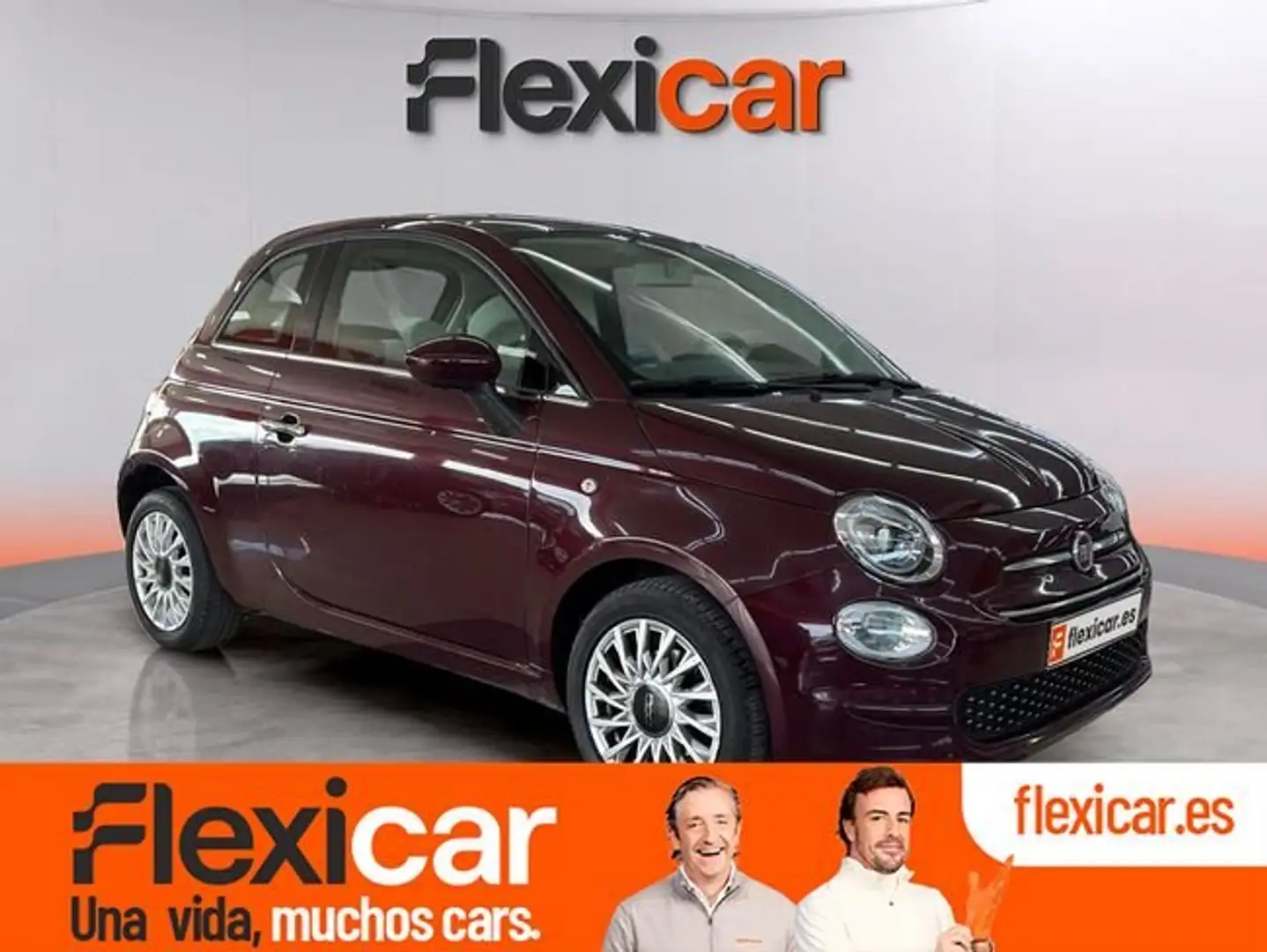 Fiat 500 1.2 Lounge Mauve - 1