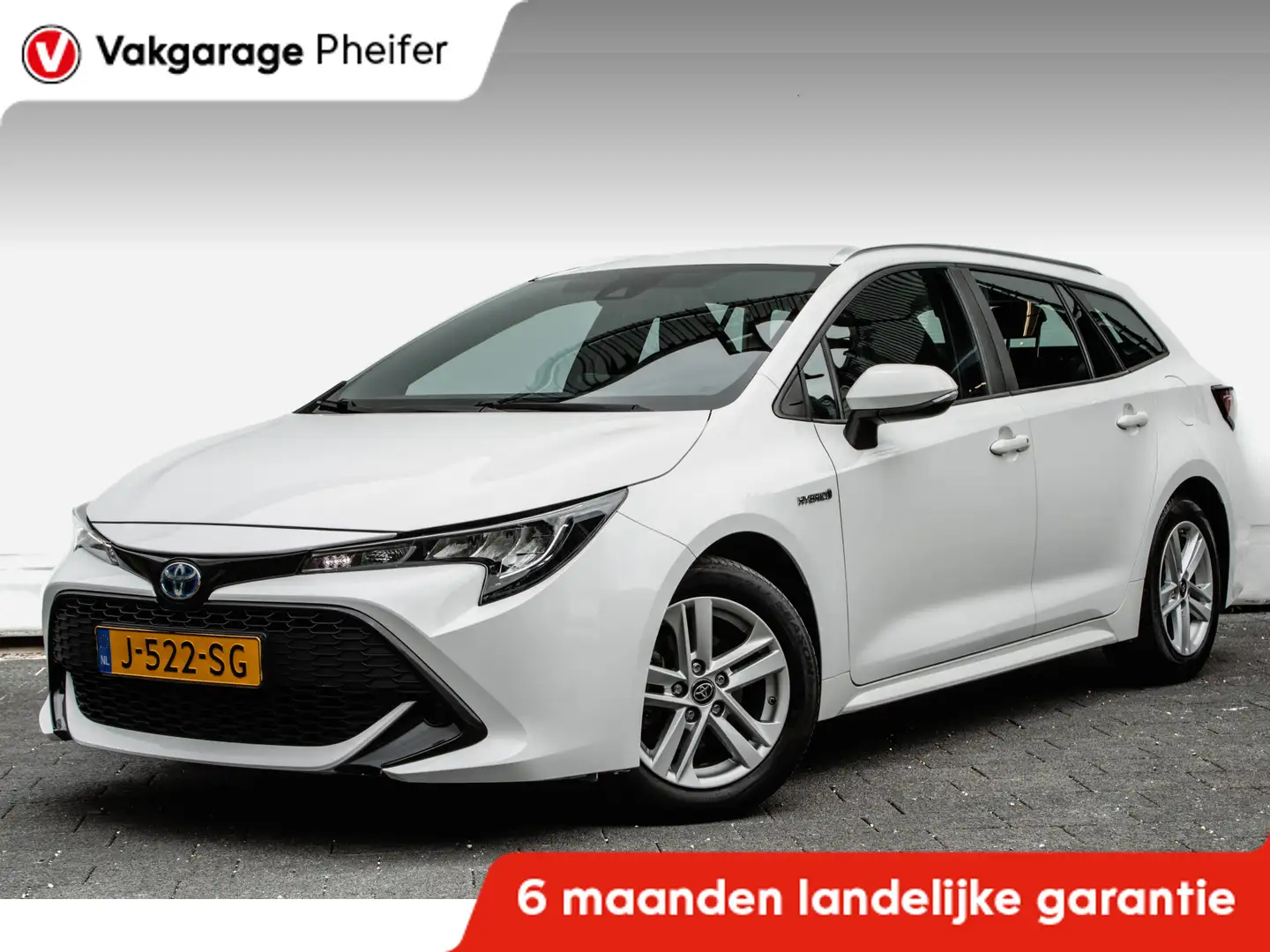 Toyota Corolla Touring Sports 1.8 Hybrid Active Trekhaak/ Carplay Wit - 1