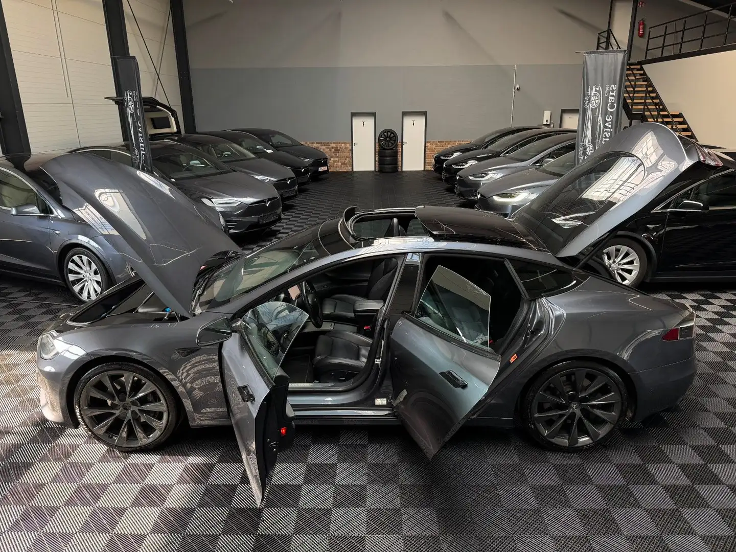 Tesla Model S MODEL S 100D | ENHANCED AP | 21INCH | MCU2 | Grau - 2