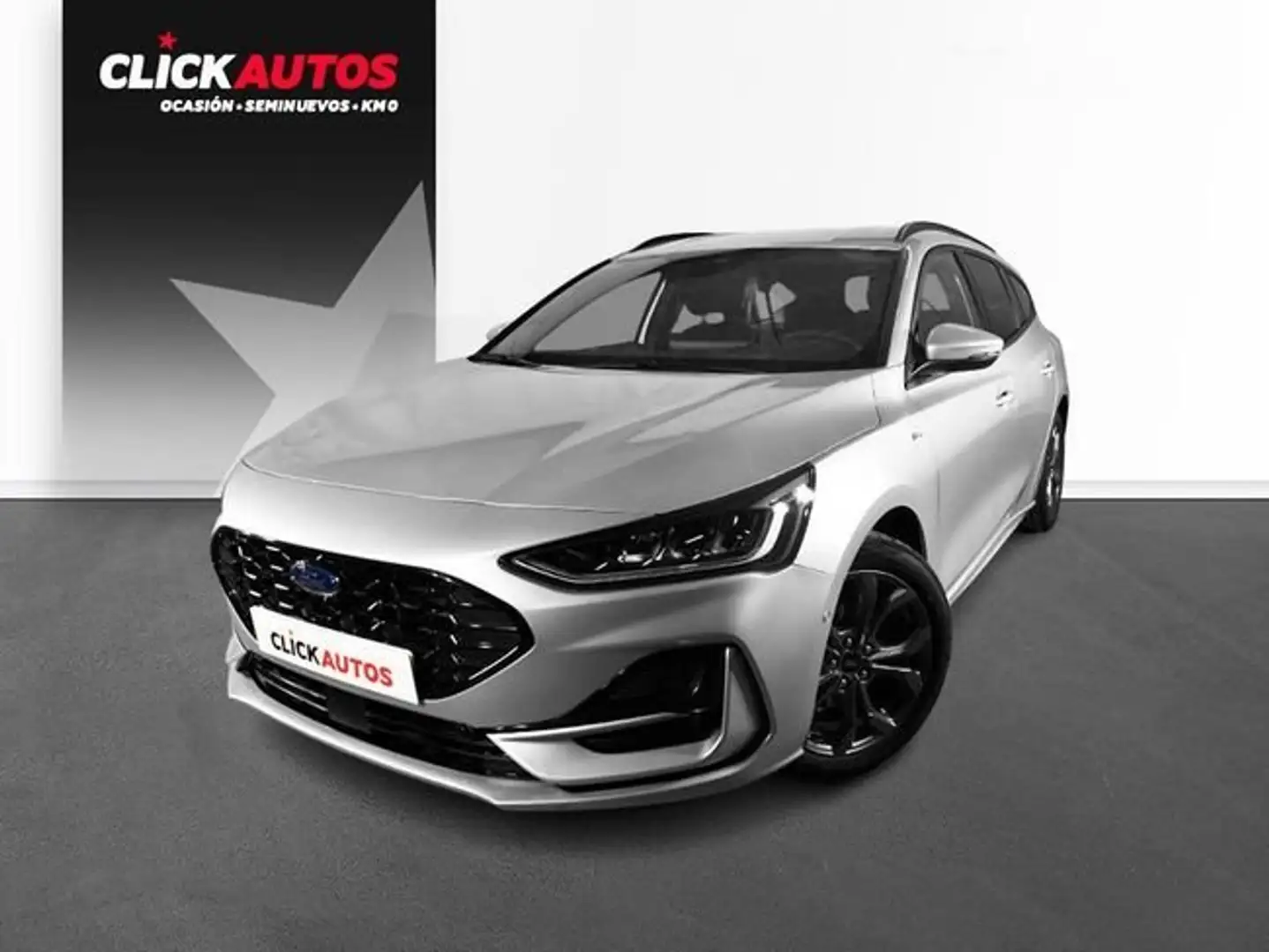 Ford Focus 1.0 Ecoboost 125CV MHEV ST Line Plateado - 1