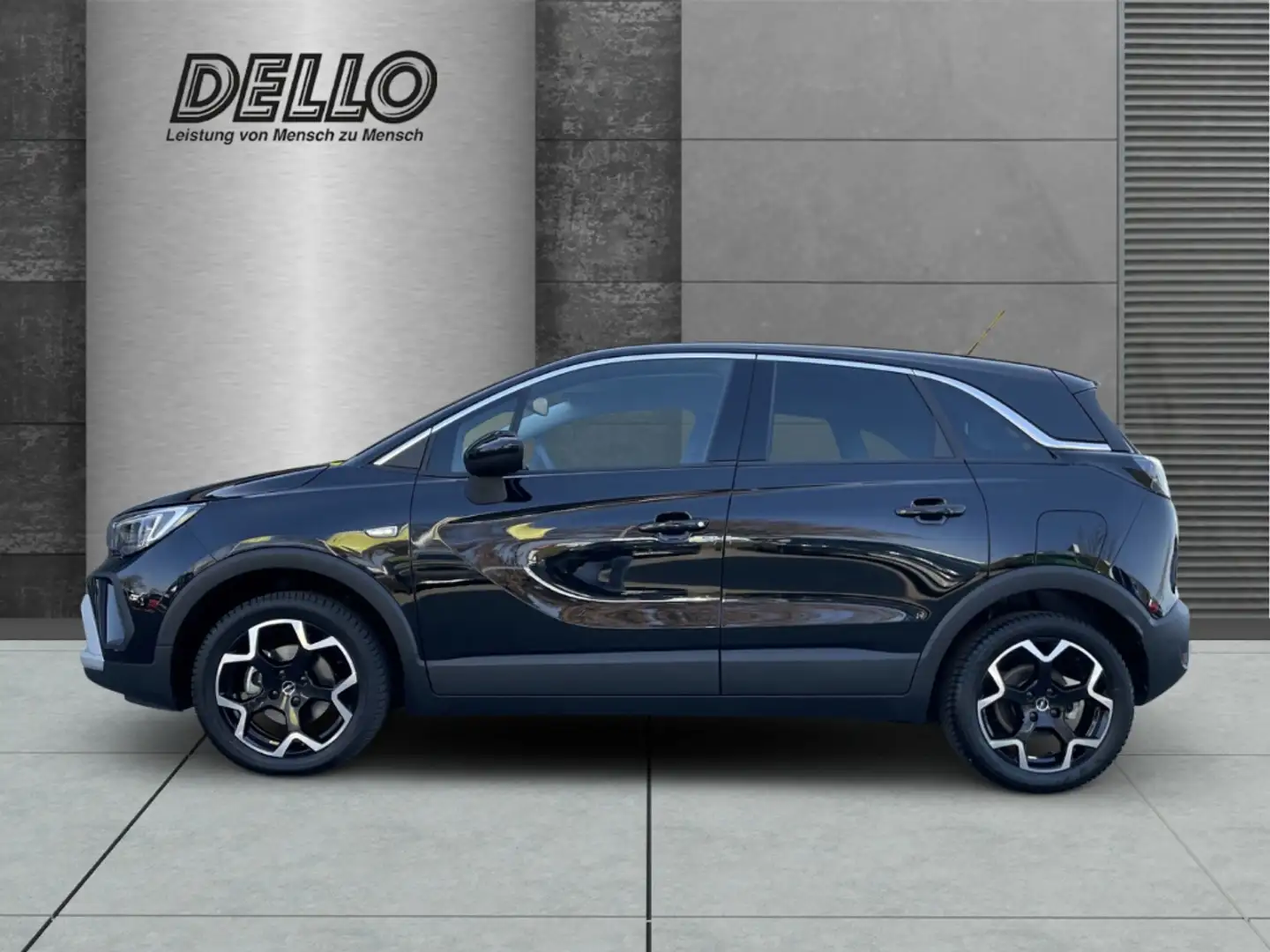 Opel Crossland Elegance Autom. WSS heizbar PDC RFK Navi LED Apple Schwarz - 2