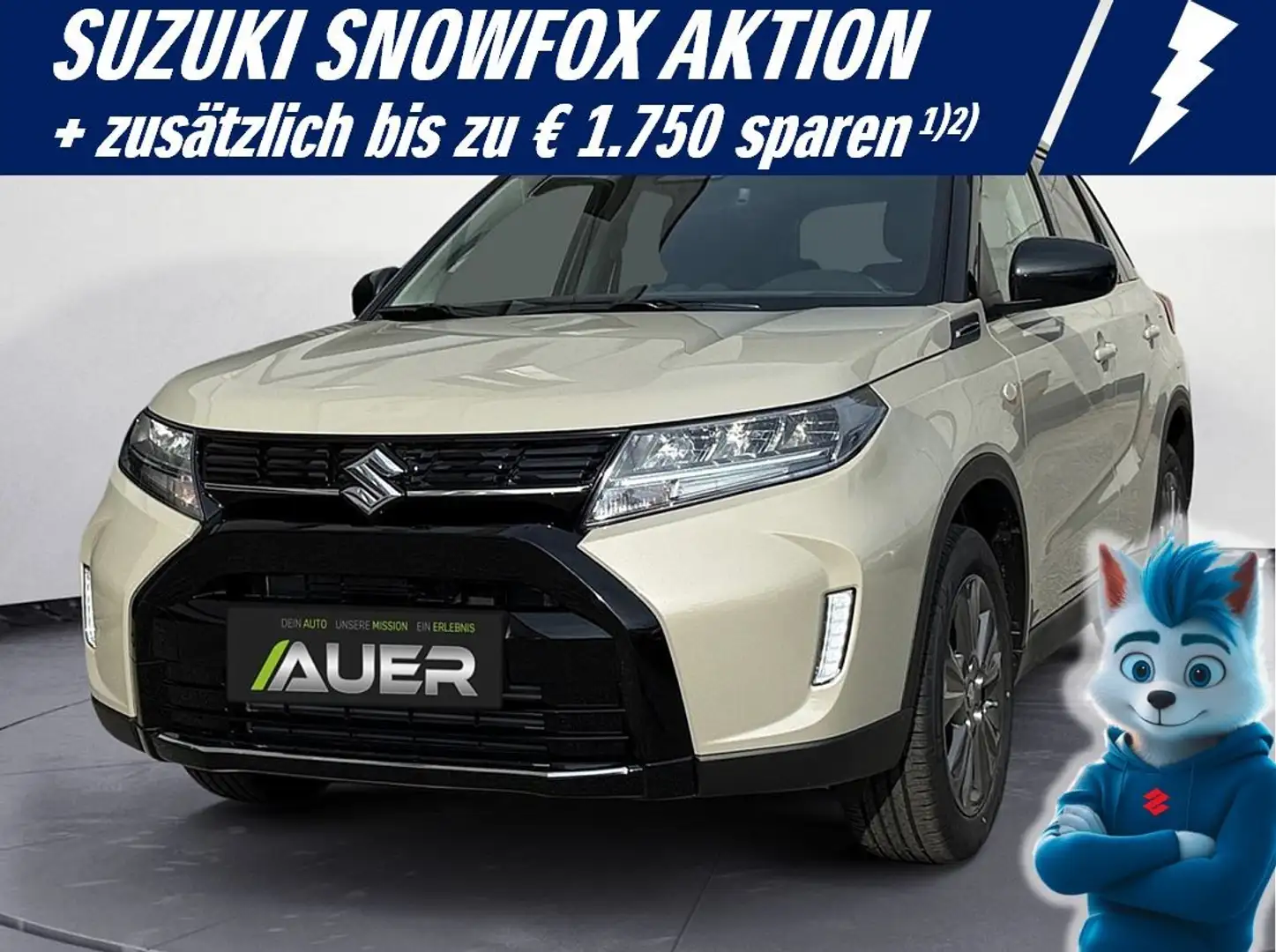 Suzuki Vitara 1,4 DITC Hybrid shine Aut. | ab 28.440,- Beige - 1