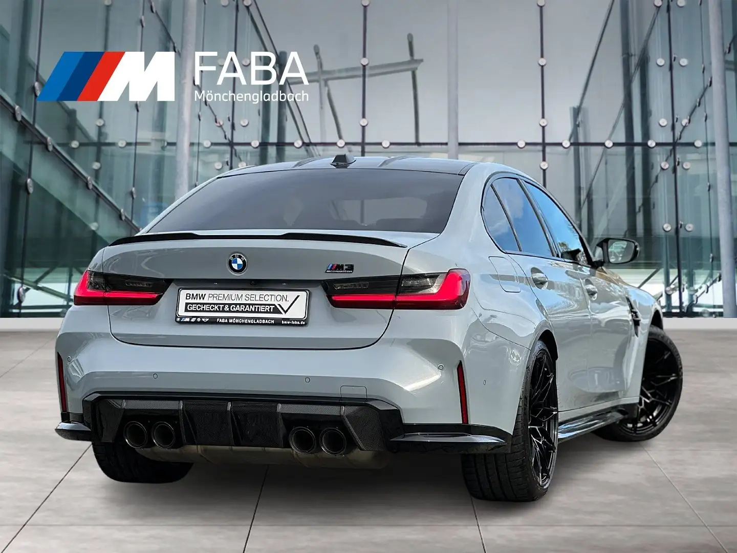 BMW M3 Competition Laserlicht HK HiFi DAB Tempomat Gris - 2