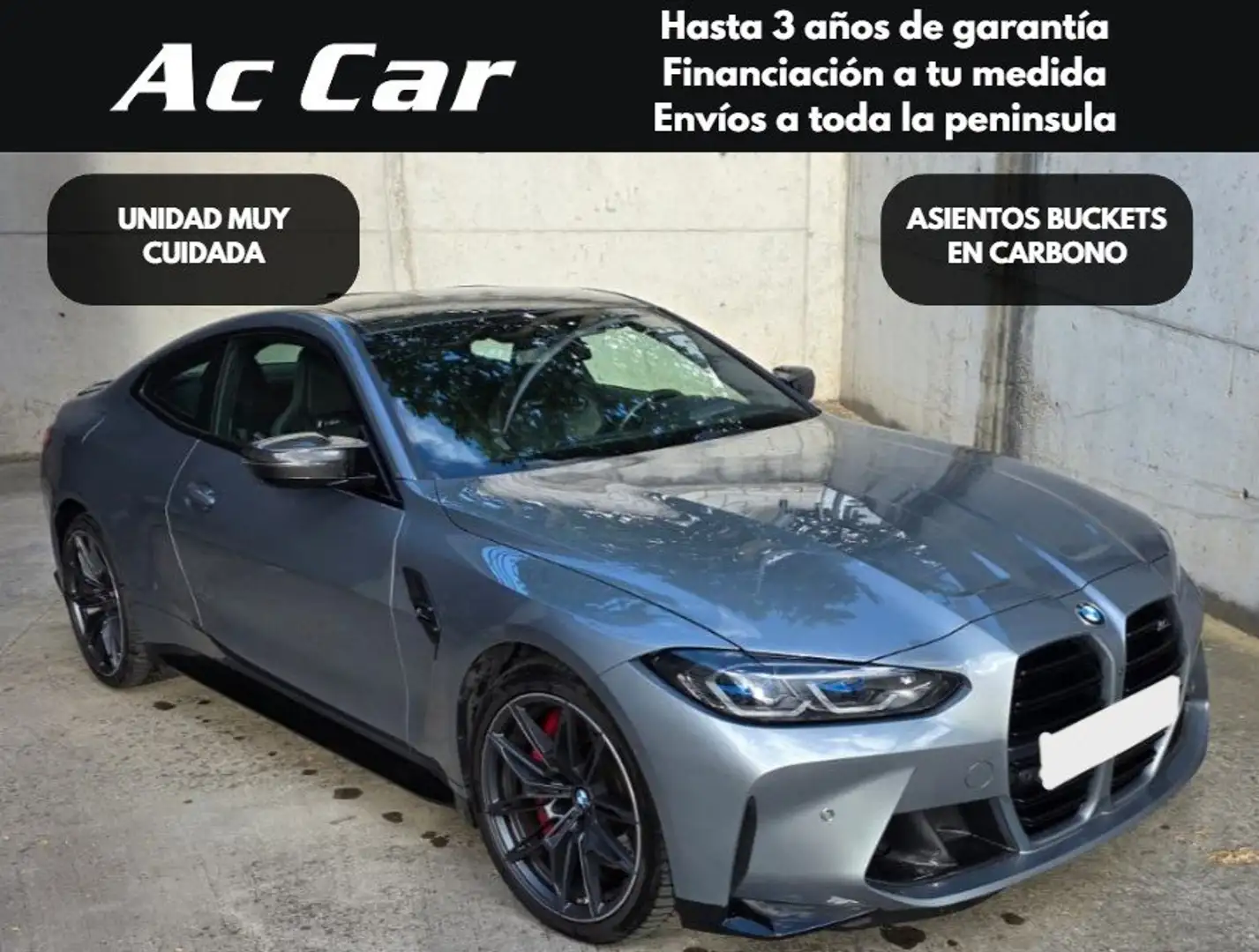 BMW M4 Competition Gris - 1
