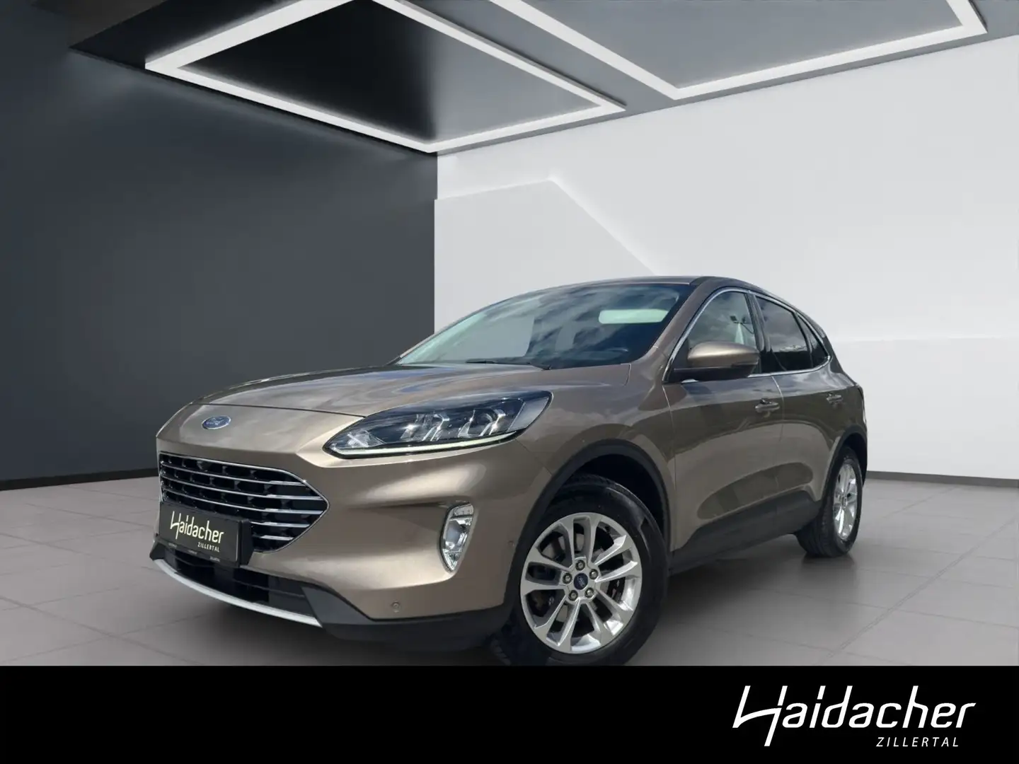 Ford Kuga 2.0 EcoBlue AWD Titanium Aut. AUT Distr PTS Grau - 1
