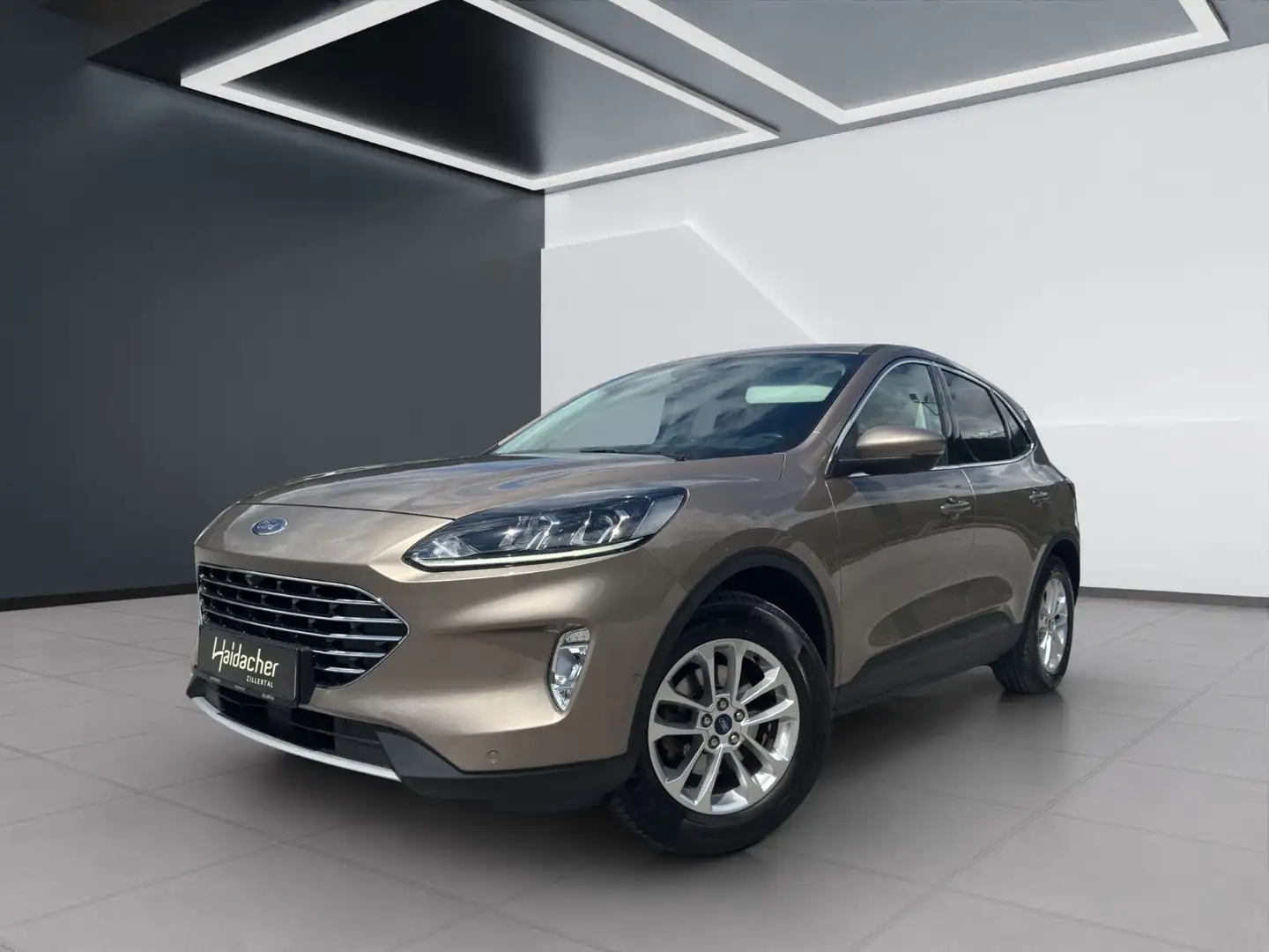 Ford Kuga 2.0 EcoBlue AWD Titanium Aut. AUT Distr PTS Grau - 2