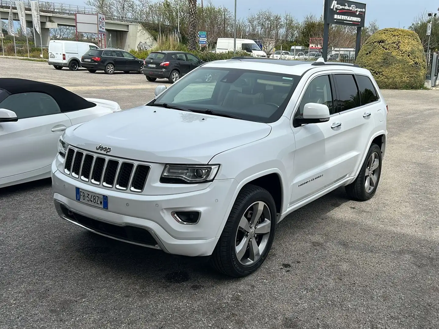 Jeep Grand Cherokee Grand Cherokee 3.0 crd Overland auto Bianco - 1