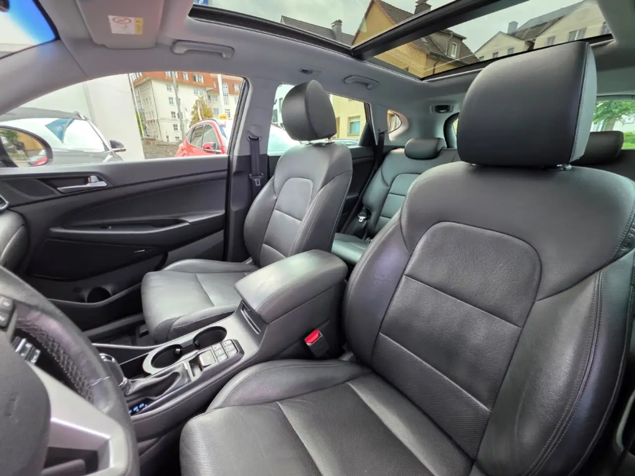 Hyundai TUCSON 1.6 T-GDI 7-DCT 4WD Premium / AHK / Pano / Leder /, миниатюра 11