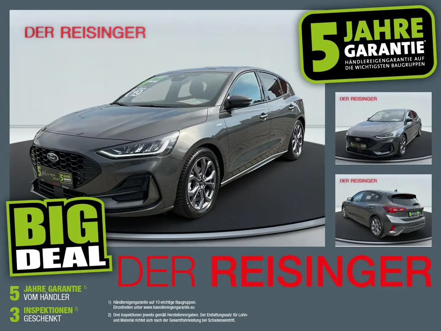 Ford Focus ST-Line Grau - 1