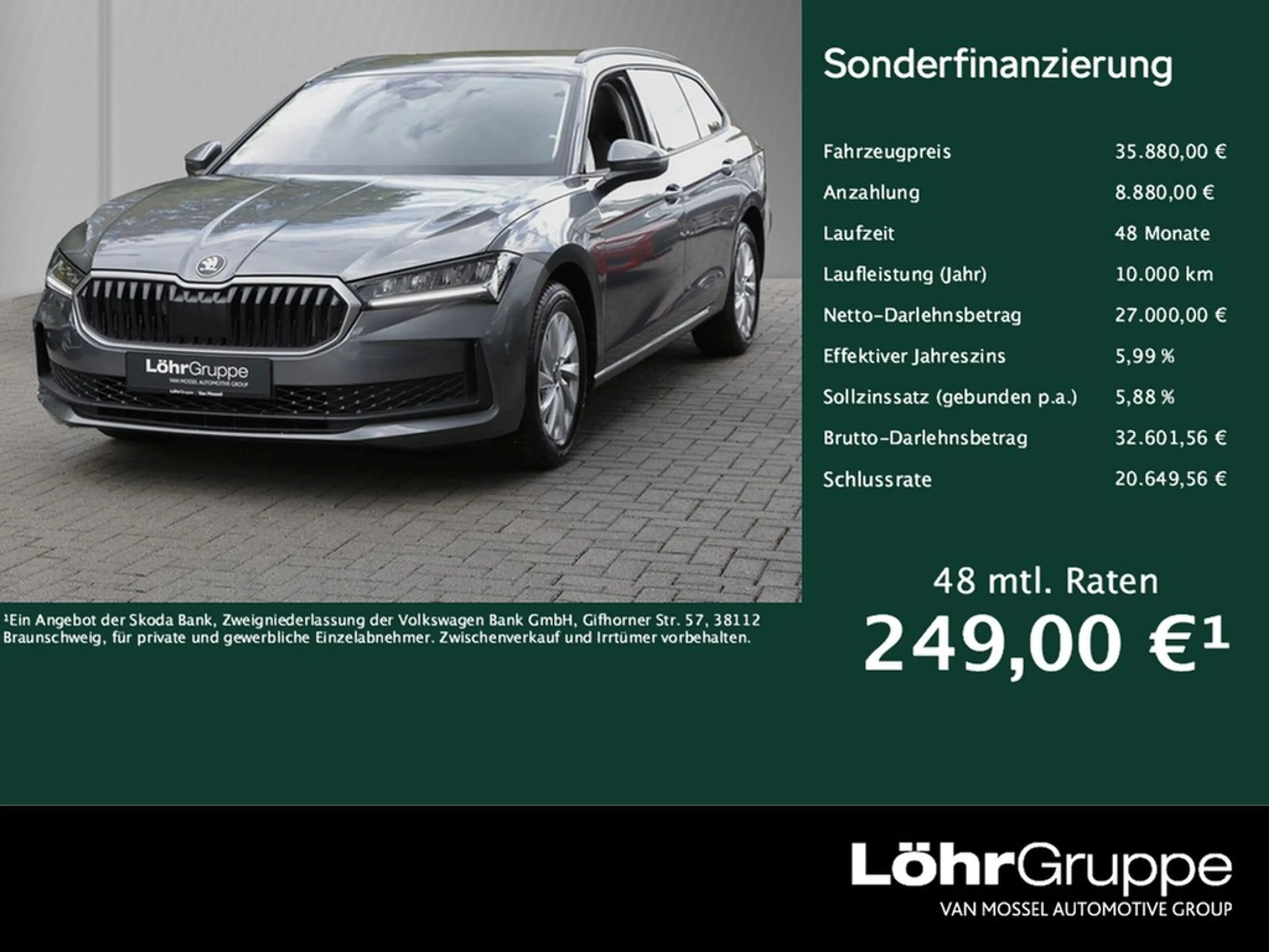 Skoda Superb Combi 2.0 TDI DSG Essence AHK, RFK, ACC, Navi.,...