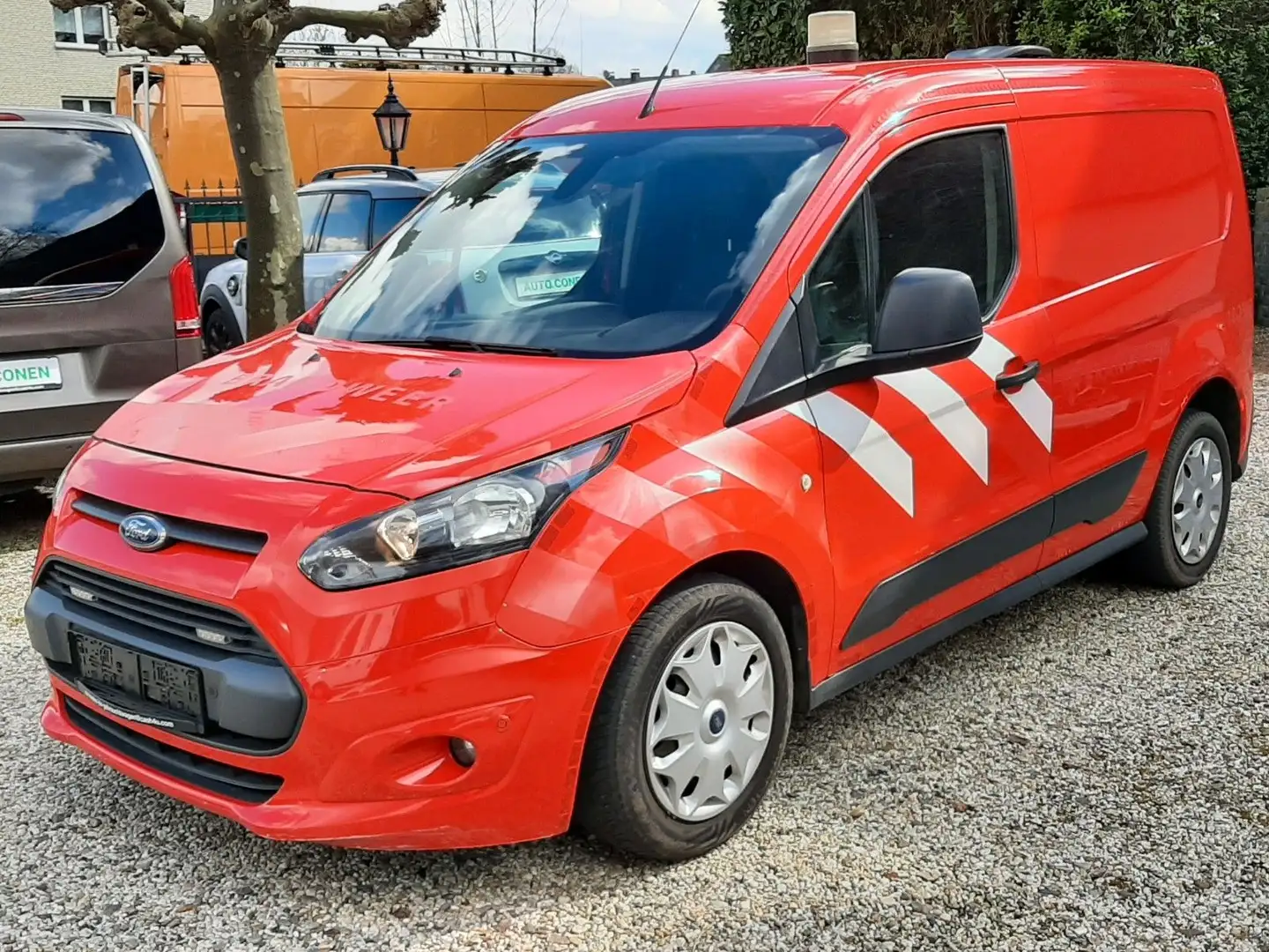 Ford Transit Connect Trend ehm Feuerwehrf KLIMA  AHK Rouge - 2