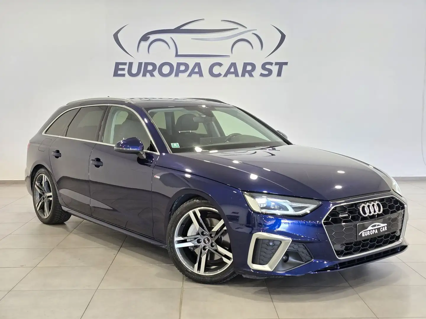 Audi A4 Avant 40 TDI quattro S tronic S line edition Blu/Azzurro - 2