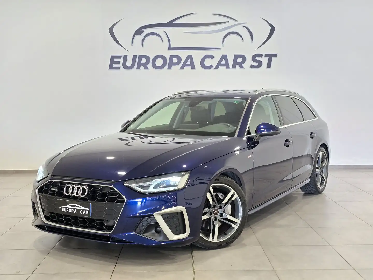 Audi A4 Avant 40 TDI quattro S tronic S line edition Blu/Azzurro - 1