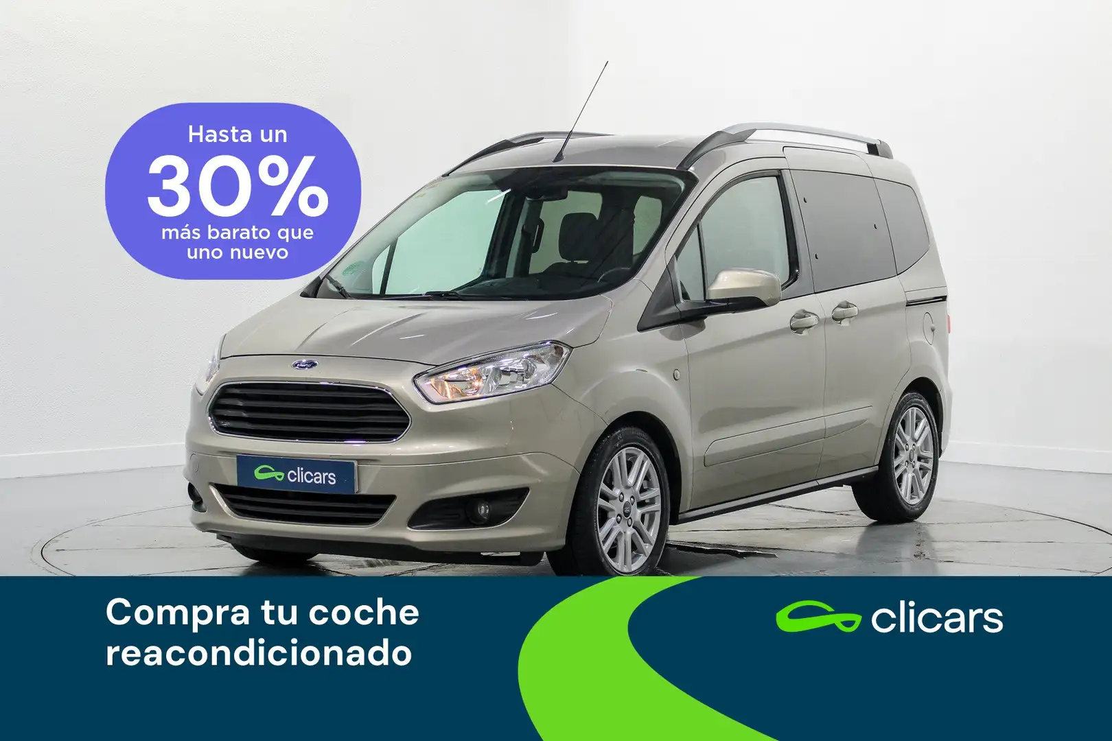 Ford Tourneo Courier 1.0 Ecoboost Titanium Naranja - 1