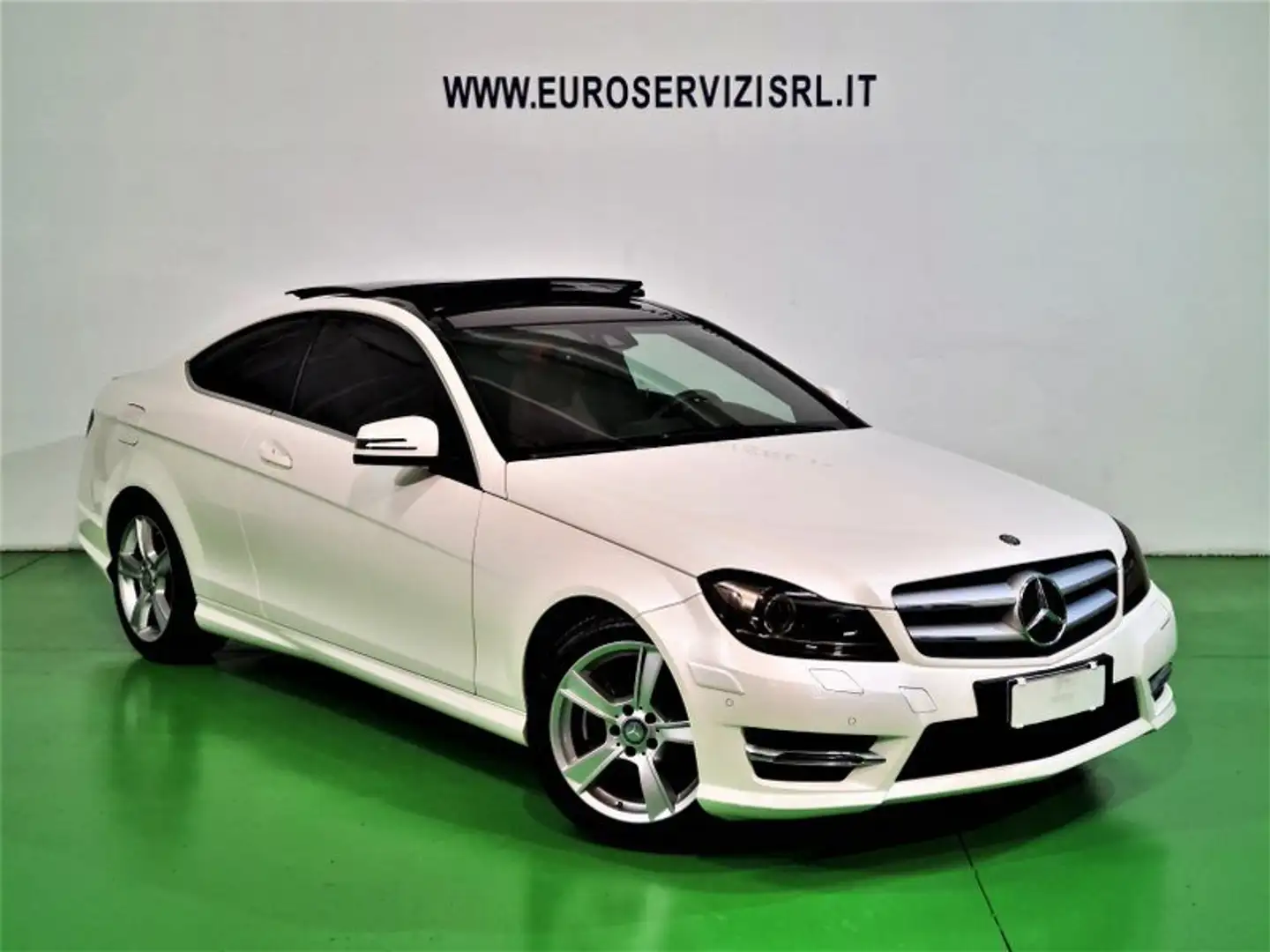 Mercedes-Benz C 250 Coupe (be) Avantgarde auto White - 1