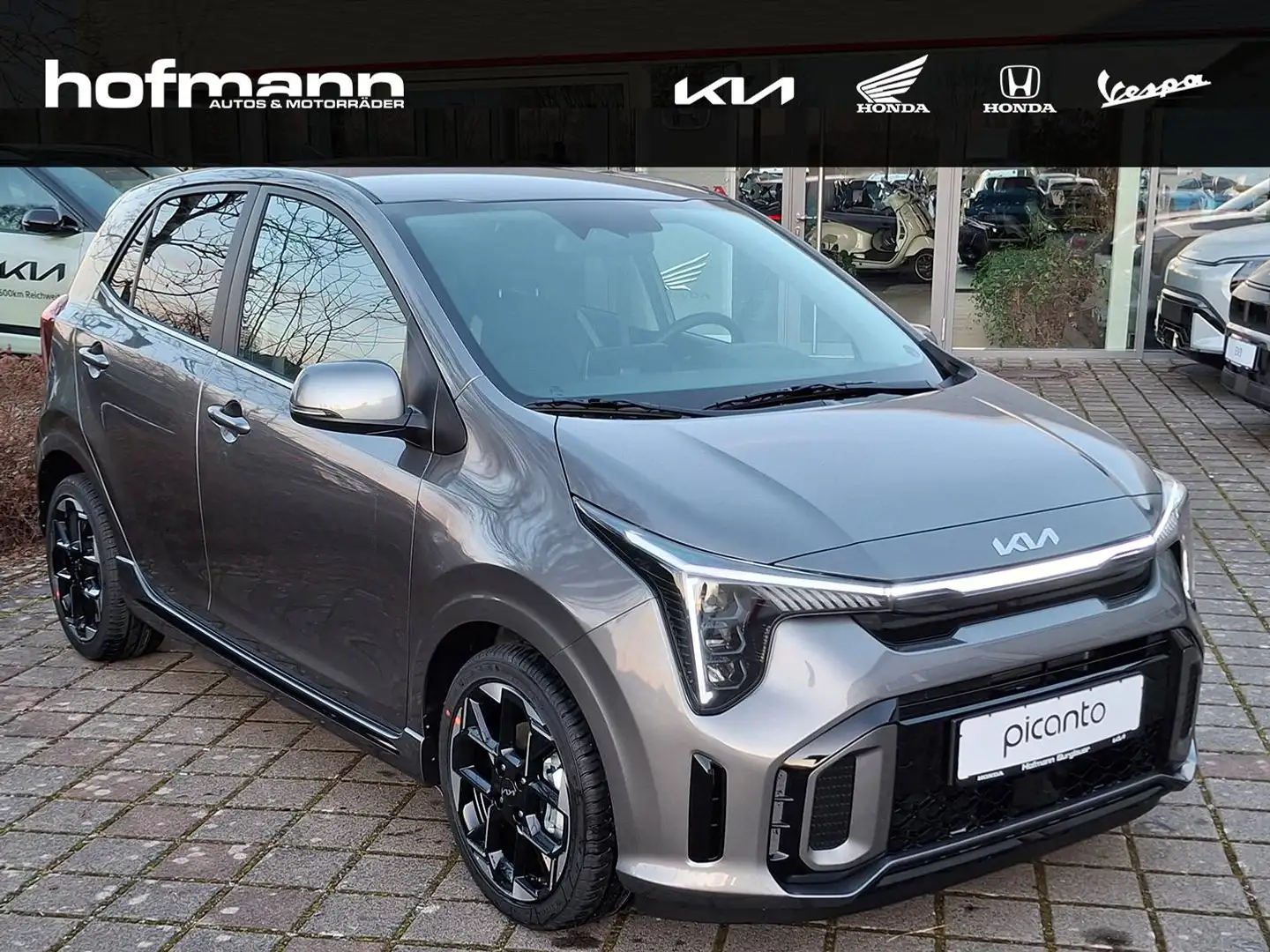 Kia Picanto 1.2 GT-Line Gris - 1