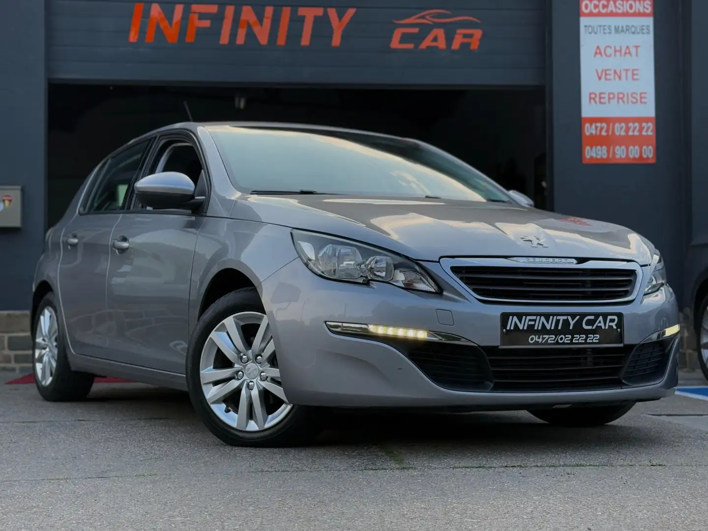 Peugeot 308 308 1.6 HDi Active Gris - 1