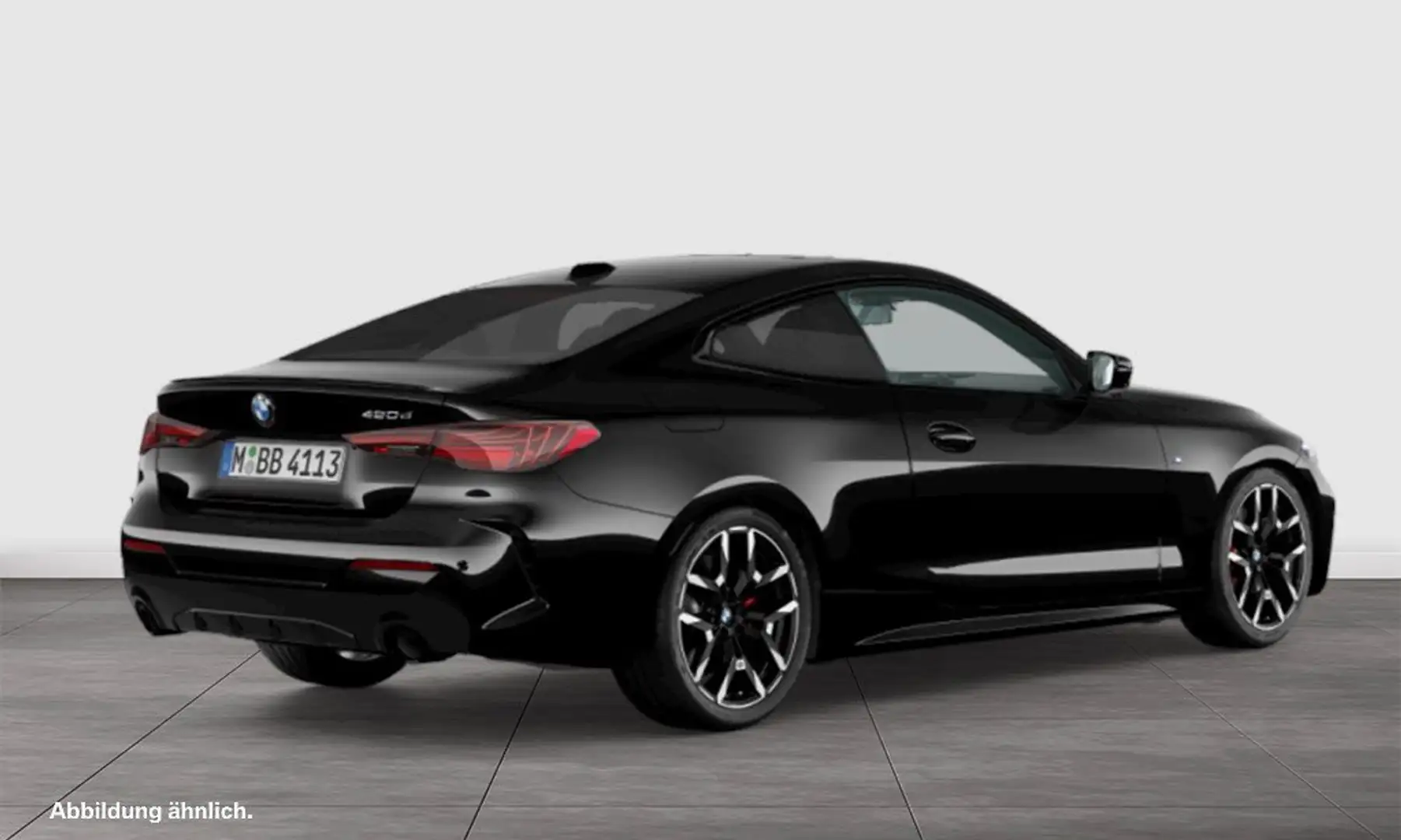 BMW 420 d M Sport Pro LM19 GSD Adapt.LED Schwarz - 2