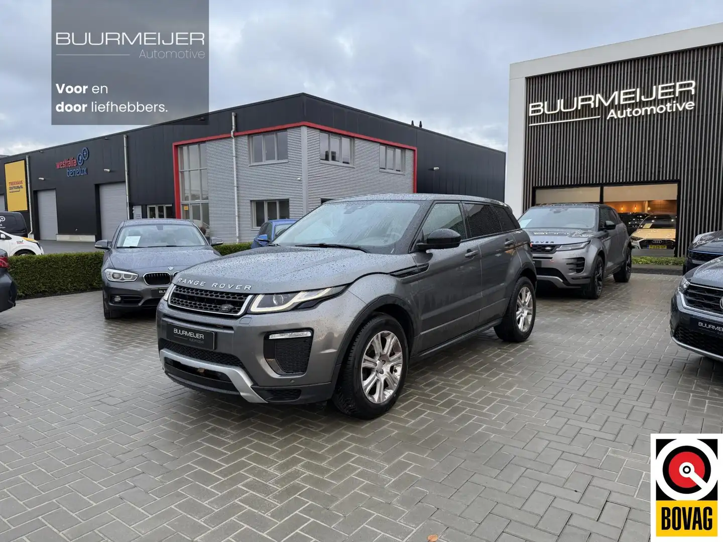 Land Rover Range Rover Evoque 2.0 Si4 HSE | Trekhaak | Stoel en stuurwielverwarm Grijs - 1