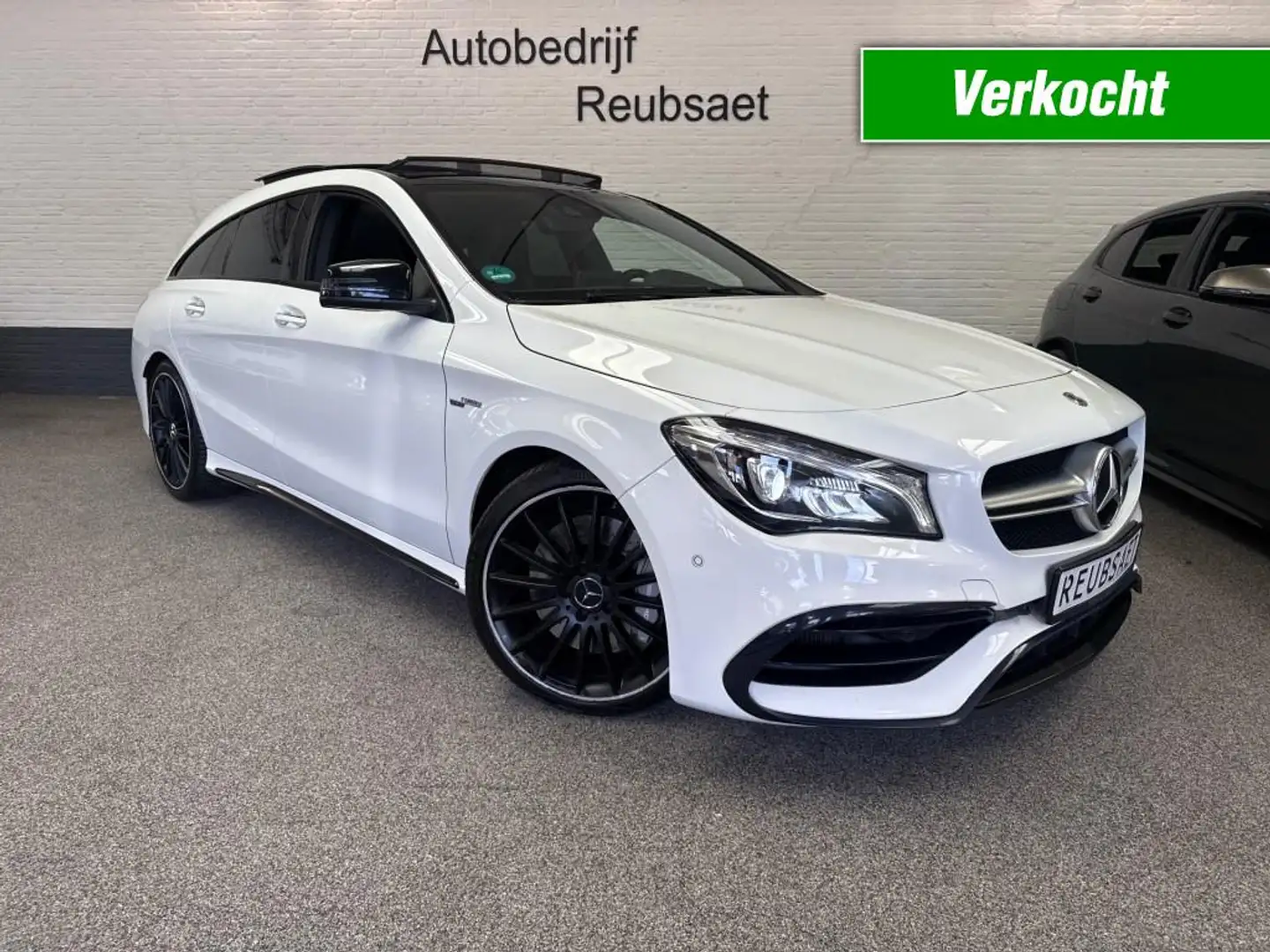 Mercedes-Benz CLA 45 AMG AMG 45 4Matic 380Pk VERKOCHT!!! Wit - 1