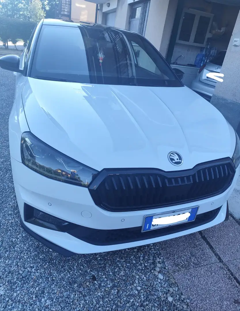 Skoda Fabia Fabia 1.0 tsi evo Monte Carlo 110cv Bianco - 2