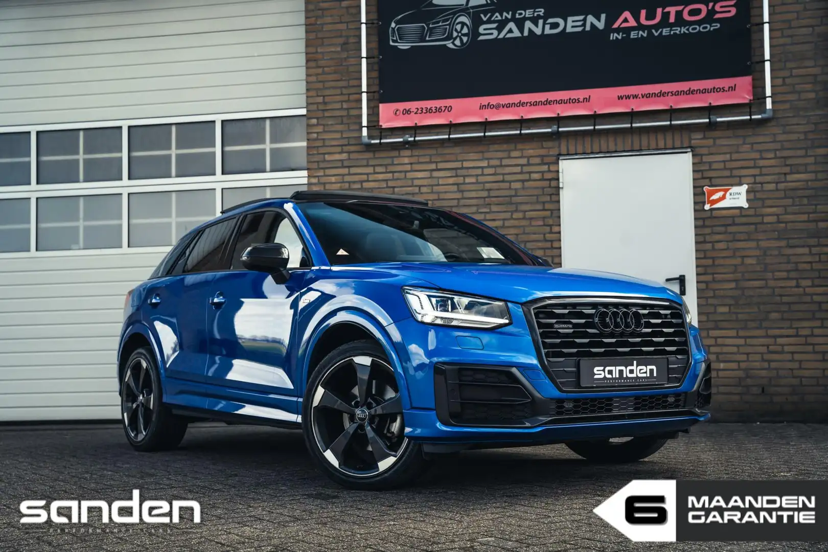 Audi Q2 40 TFSI quattro S-Line|Carbon|HUD|camera|keyles|pa Bleu - 1