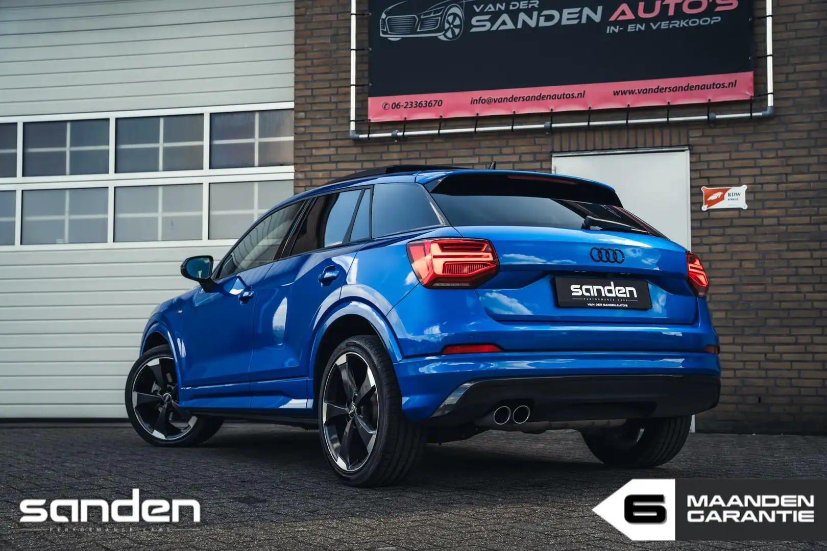 Audi Q2 40 TFSI quattro S-Line|Carbon|HUD|camera|keyles|pa Bleu - 2