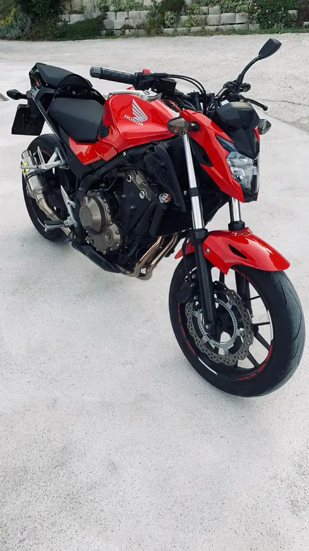 Honda CB 500 Rojo - 2