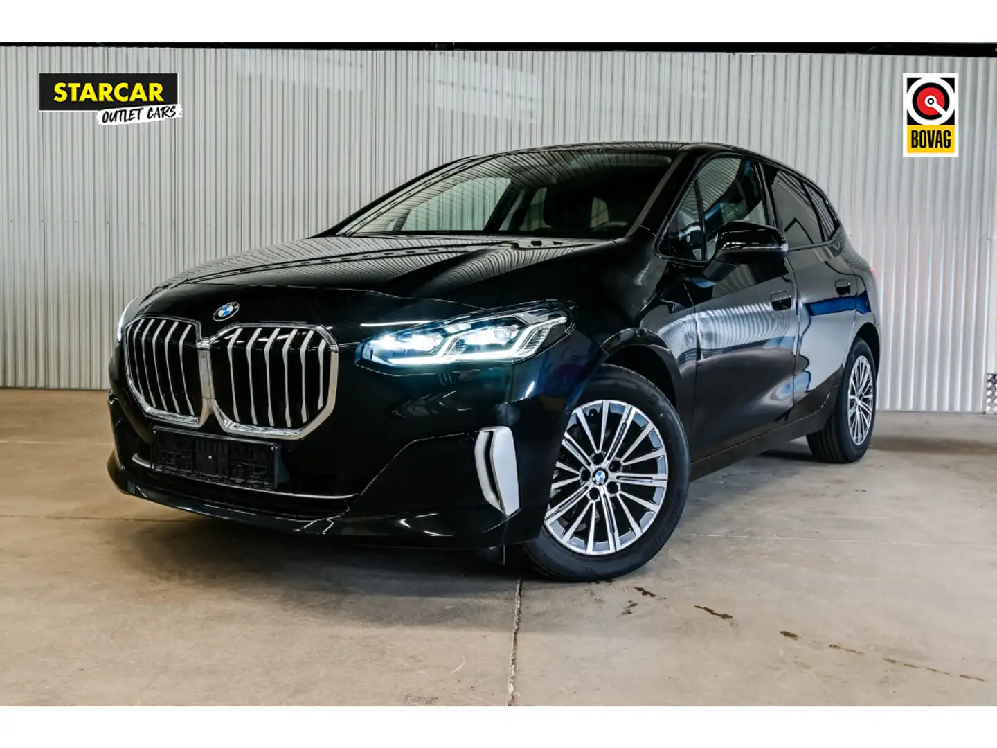 BMW 218 2-serie Active Tourer 218i Luxury Line Leer|Camera Zwart - 1