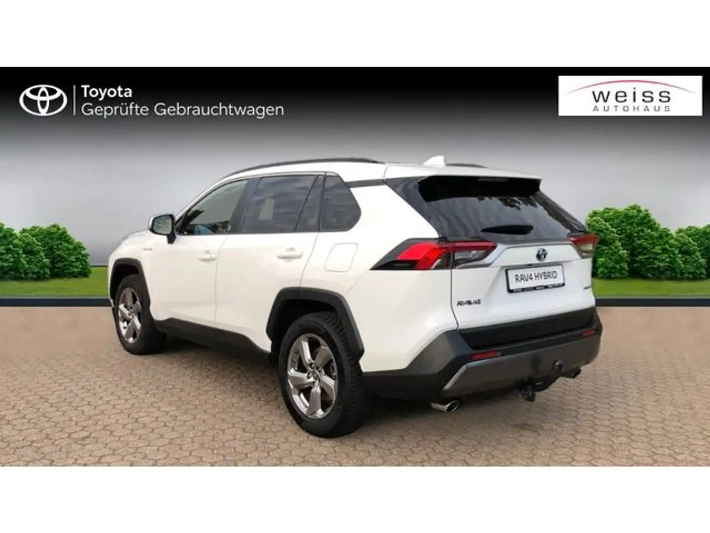 Toyota RAV 4 Hybrid 4x2 Team D SHZ TTW Kamera Navi LHZ Weiß - 2