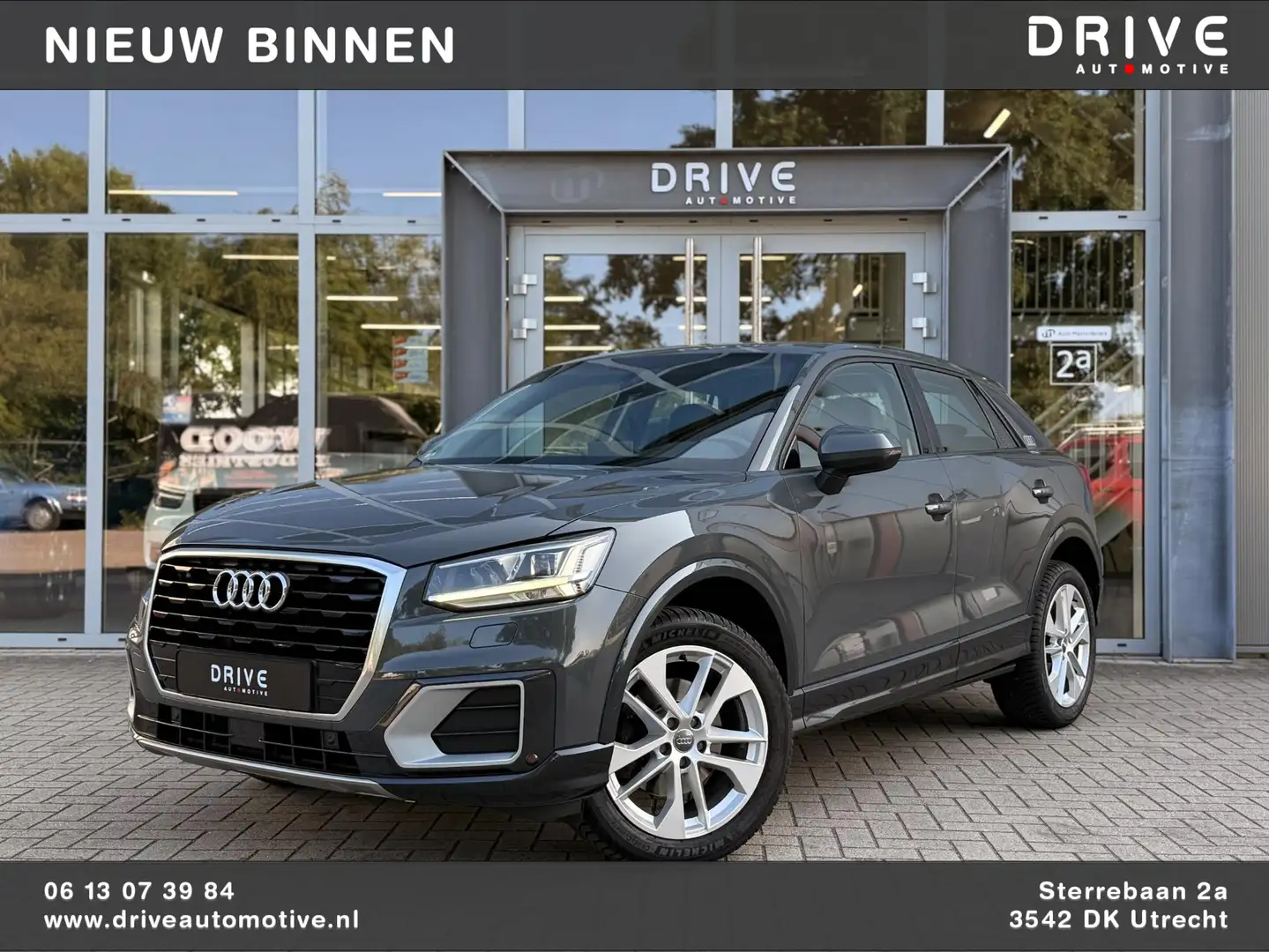 Audi Q2 1.4 TFSI CoD Launch Edition Led|Virtual|Carplay|PD Gris - 1