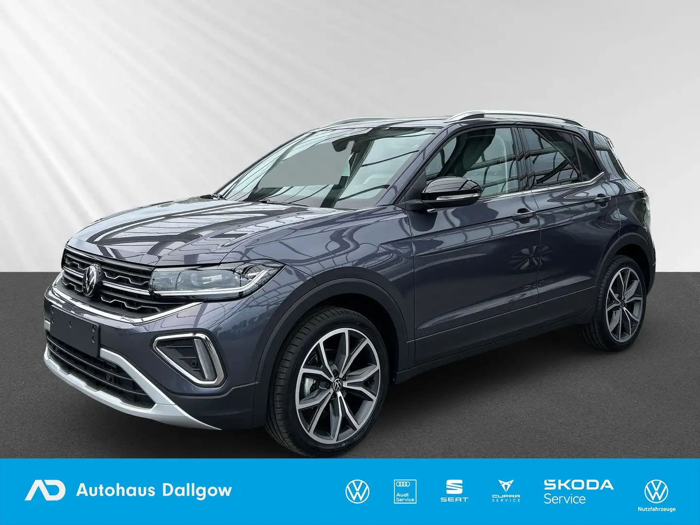 Volkswagen T-Cross Style 1.0 l 85 KW DSG+ Klima+PDC+ Tempom Grau - 1
