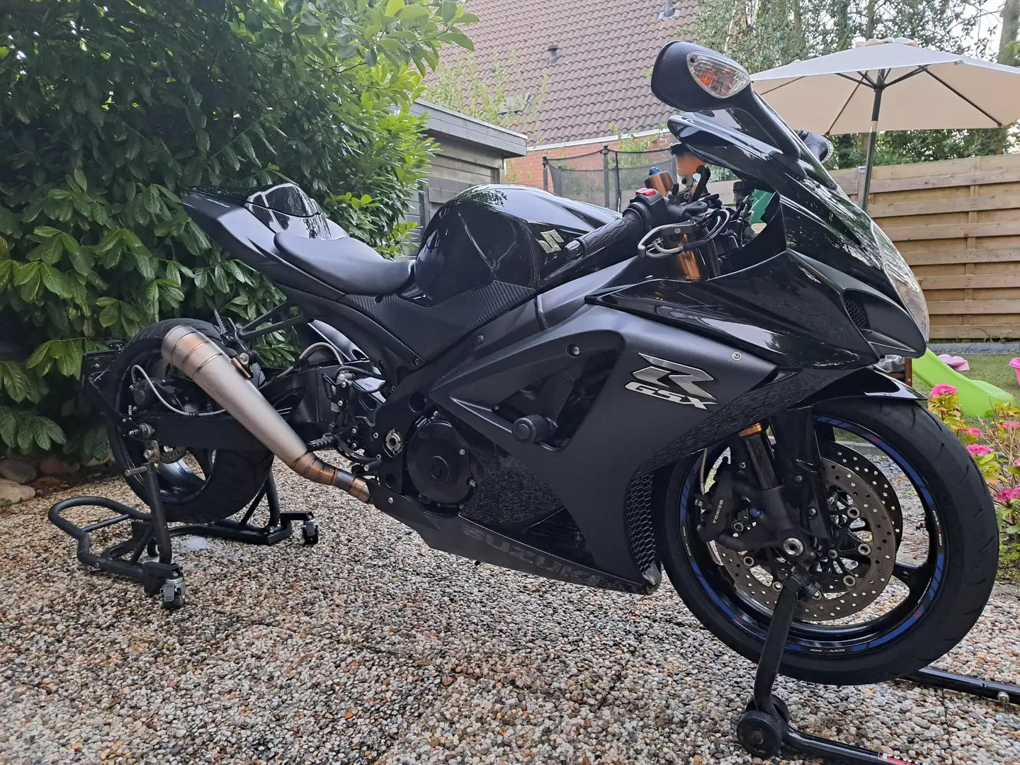 Suzuki GSX-R 1000 Black edition, verlengd(40cm) LEES TEKST Zwart - 2