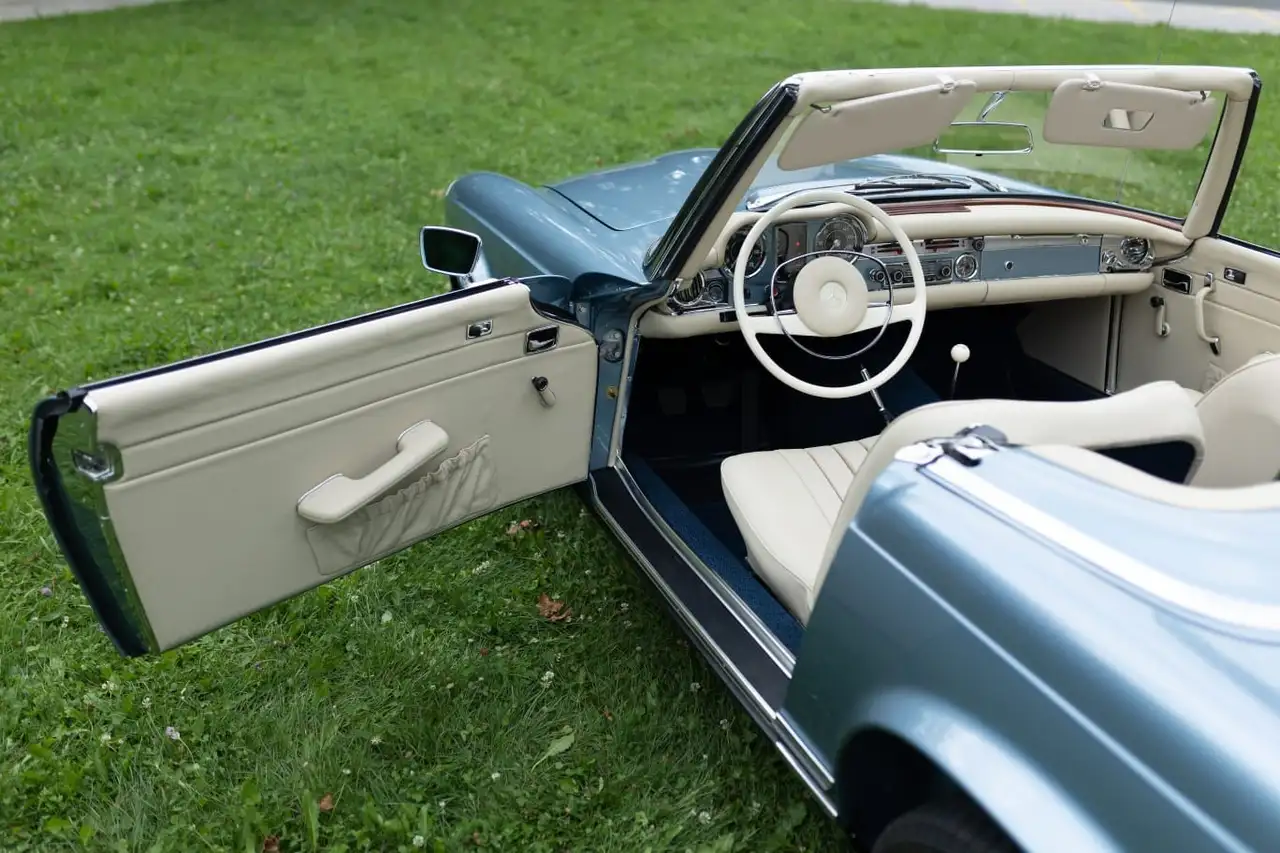 Mercedes-Benz SL 280 (W113) „Pagode“ – Baujahr 1968 - Vollrestauriert, foto 10