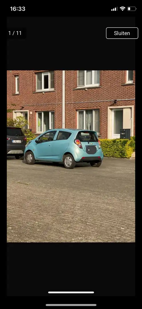 Chevrolet Spark Spark 1.0 Bleu - 1